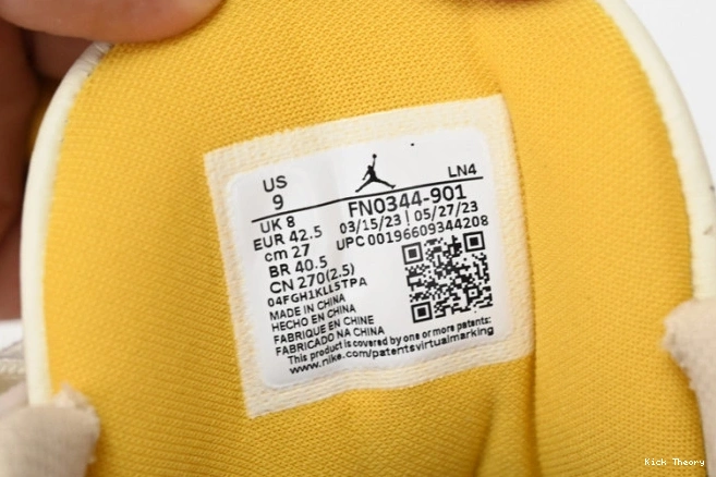 Kick Theory Air x Medellin Sunset FN0344-901 Jordan 3 Balvin J 0629
